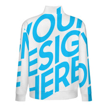 Cargar imagen en el visor de la galería, Sudadera unisex de manga larga con cuello alto CUALQUIER personalizado con patrón foto texto