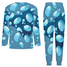 Cargar imagen en el visor de la galería, Conjunto de Pijama Henley Personalizable para Hombre