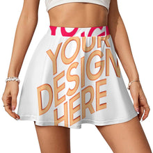 Cargar imagen en el visor de la galería, Falda de Patinaje Artístico para Mujer LM233 personalizado con patrón foto texto (impresión de imágenes múltiples)