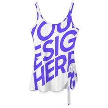 Cargar imagen en el visor de la galería, Falda de tirantes para mujer LM466 personalizado con patrón foto texto