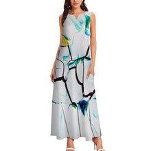 Cargar imagen en el visor de la galería, Vestido Largo Sin Mangas Personalizado | Maxi Vestido Ajustado