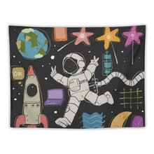 Cargar imagen en el visor de la galería, Tapiz de Pared Personalizable | Decoración Bohemia | Arte Mural Poliéster