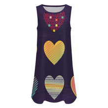 Cargar imagen en el visor de la galería, Vestido Largo Sin Mangas Personalizado | Cuello Redondo & Diseño Propio