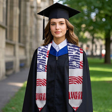 Cargar imagen en el visor de la galería, Estola de Graduación Corte V Personalizada | Foto Perfecta