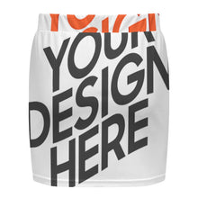 Cargar imagen en el visor de la galería, Minifalda de Mujer LM243 personalizado con patrón foto texto (impresión de imágenes múltiples)