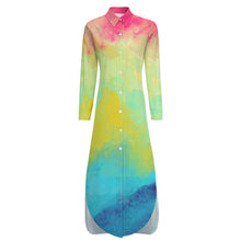 Cargar imagen en el visor de la galería, Vestido Camisero Personalizable con Foto | Vestido de Oficina