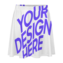 Cargar imagen en el visor de la galería, Falda de Patinaje Artístico para Mujer LM233 personalizado con patrón foto texto (impresión de imagen única)