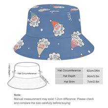 Cargar imagen en el visor de la galería, Sombrero Pescador Talla Grande Personalizado | Ajuste Cómodo 62cm