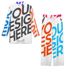 Cargar imagen en el visor de la galería, Conjunto de ropa de estar por casa estilo indio para hombre A42TZ personalizado con patrón foto texto (impresión de imágenes múltiples)