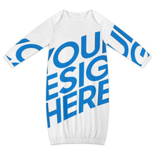 Cargar imagen en el visor de la galería, Saco de dormir para bebé LM229 personalizado con patrón foto texto (impresión de imagen única)