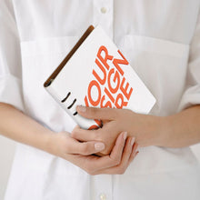 Cargar imagen en el visor de la galería, Cuaderno de hojas de cuero PU carpeta de 6 anillas recargable con diferentes imágenes en ambos lados personalizado con patrón foto texto