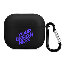 Cargar imagen en el visor de la galería, Funda protectora para auriculares Bluetooth Apple AirPods (3.ª generación) personalizada con foto y nombre