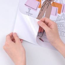 Cargar imagen en el visor de la galería, Pack de Pegatinas Personalizadas Kiss-Cut | Vinilo Impermeable A4