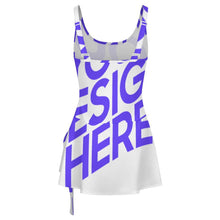 Cargar imagen en el visor de la galería, Falda de tirantes para mujer LM466 personalizado con patrón foto texto