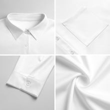 Cargar imagen en el visor de la galería, Camisa de mujer con hombros caídos LM554 personalizado con patrón foto texto (impresión de imágenes múltiples)
