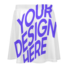 Cargar imagen en el visor de la galería, Falda de Patinaje Artístico para Mujer LM233 personalizado con patrón foto texto (impresión de imagen única)