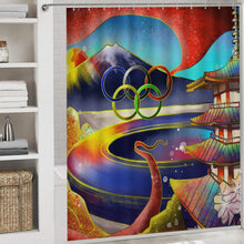 Cargar imagen en el visor de la galería, Juego de Baño 4 Piezas Personalizable | Cortina Ducha y Alfombras Coral