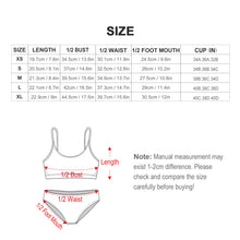 Cargar imagen en el visor de la galería, Bikini sexy para mujer BK2137 personalizado con patrón foto texto (impresión de imágenes múltiples)