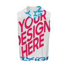 Cargar imagen en el visor de la galería, Sudadera con capucha sin mangas para hombre MXLD251 personalizado con patrón foto texto (impresión de imágenes múltiples)