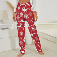 Cargar imagen en el visor de la galería, Pantalón de Pijama de Franela Personalizado | Ropa de Casa Cálida con Tu Foto