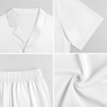 Cargar imagen en el visor de la galería, Pijama Corto Personalizado para Mujer | Conjunto de Seda de Leche