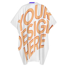 Cargar imagen en el visor de la galería, Bata de dormir para hombre con cuello en V y mangas de mariposa YKL01 personalizado con patrón foto texto (impresión de imágenes múltiples)