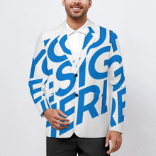 Cargar imagen en el visor de la galería, Traje boutique para hombre de 2 botones LTM100852 personalizado con patrón foto texto (impresión de imagen única)