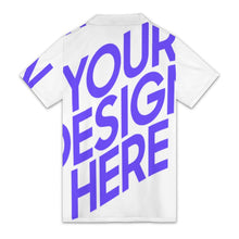 Cargar imagen en el visor de la galería, Camisetas polo de manga corta para hombre TXLD personalizado con patrón foto texto (impresión de imagen única)