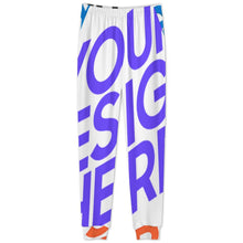 Cargar imagen en el visor de la galería, Conjunto de pijama de cuello redondo y manga larga para niños LM126 personalizado con patrón foto texto (impresión de imágenes múltiples)