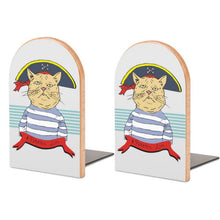 Cargar imagen en el visor de la galería, Sujetalibros de Madera Personalizados | Los Guardianes de Tu Biblioteca
