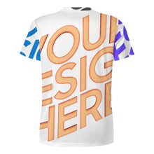 Cargar imagen en el visor de la galería, Camiseta Ice Silk para hombre OMDT01 personalizado con patrón foto texto (impresión de imágenes múltiples)