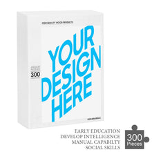 Cargar imagen en el visor de la galería, Rompecabezas fotográfico de madera (versión vertical) personalizado con patrón foto texto