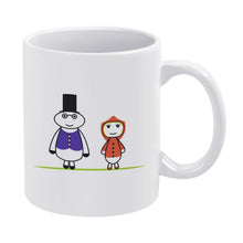 Cargar imagen en el visor de la galería, Taza Cerámica Blanca Personalizada | Mug de Café 350ml Resistente