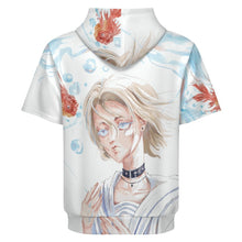 Cargar imagen en el visor de la galería, Sudadera Capucha Manga Corta Hombre | Tejido Air Layer Personalizable