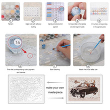 Cargar imagen en el visor de la galería, Pinta Tu Recuerdo | Kit de Pintar por Números con Tu Paisaje