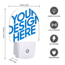 Cargar imagen en el visor de la galería, Luz de Noche con Diseño (Múltiples especificaciones disponibles) Personalizado Personalizada de Tus Fotos o Nombres