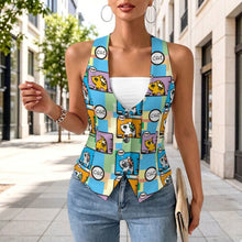 Cargar imagen en el visor de la galería, Chaleco Mujer Tipo Blazer Personalizable Sin Mangas