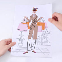 Cargar imagen en el visor de la galería, Pack de Pegatinas Personalizadas Kiss-Cut | Vinilo Impermeable A4