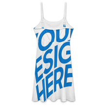 Cargar imagen en el visor de la galería, Vestido de verano de tirantes para mujer LYQ123 personalizado con patrón foto texto