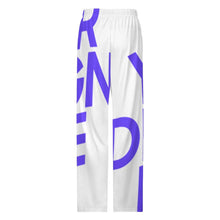 Cargar imagen en el visor de la galería, Pantalones de pijama sueltos para el hogar para mujer LM072 tallas S a 5XL personalizado con patrón foto texto (impresión de imagen única)