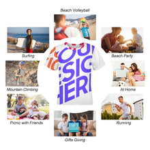 Cargar imagen en el visor de la galería, Camiseta infantil de algodón puro ET personalizado con patrón foto texto