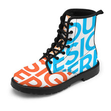 Cargar imagen en el visor de la galería, Botas Martin de Invierno Unisex - Botas Totalmente Estampadas XM6205010 personalizado con patrón foto texto