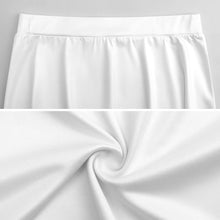 Cargar imagen en el visor de la galería, Falda Patinadora Seda de Leche Personalizada | Diseño Único Mujer Moda