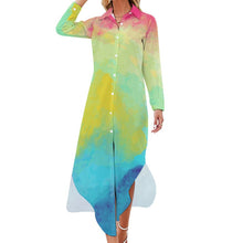 Cargar imagen en el visor de la galería, Vestido Camisero Personalizable con Foto | Vestido de Oficina