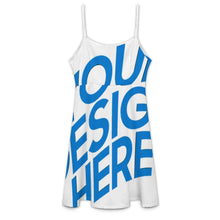 Cargar imagen en el visor de la galería, Vestido de verano de tirantes para mujer LYQ123 personalizado con patrón foto texto