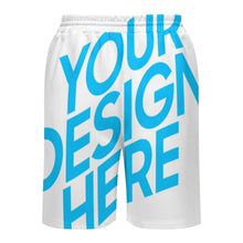 Cargar imagen en el visor de la galería, Pantalones deportivos holgados con cordón para hombre LM133 personalizado con patrón foto texto (impresión de imagen única)