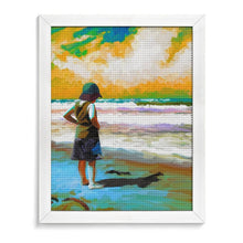 Cargar imagen en el visor de la galería, Crea Tu Propio Icono | Kit de Mosaico Diamante con Retrato y Marco