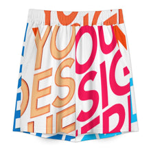 Cargar imagen en el visor de la galería, Conjunto de pijama corto para mujer con cuello en V B98TZ personalizado con patrón foto texto (impresión de imágenes múltiples)