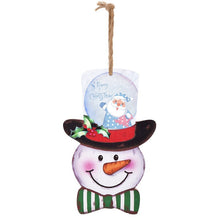 Cargar imagen en el visor de la galería, Un Saludo Navideño Genuino | Tu Letrero de Muñeco de Nieve Personalizado