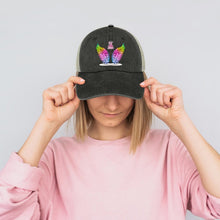Cargar imagen en el visor de la galería, Gorra Vaquera Calada de Algodón Personalizable | Estilo Clásico y Fresco